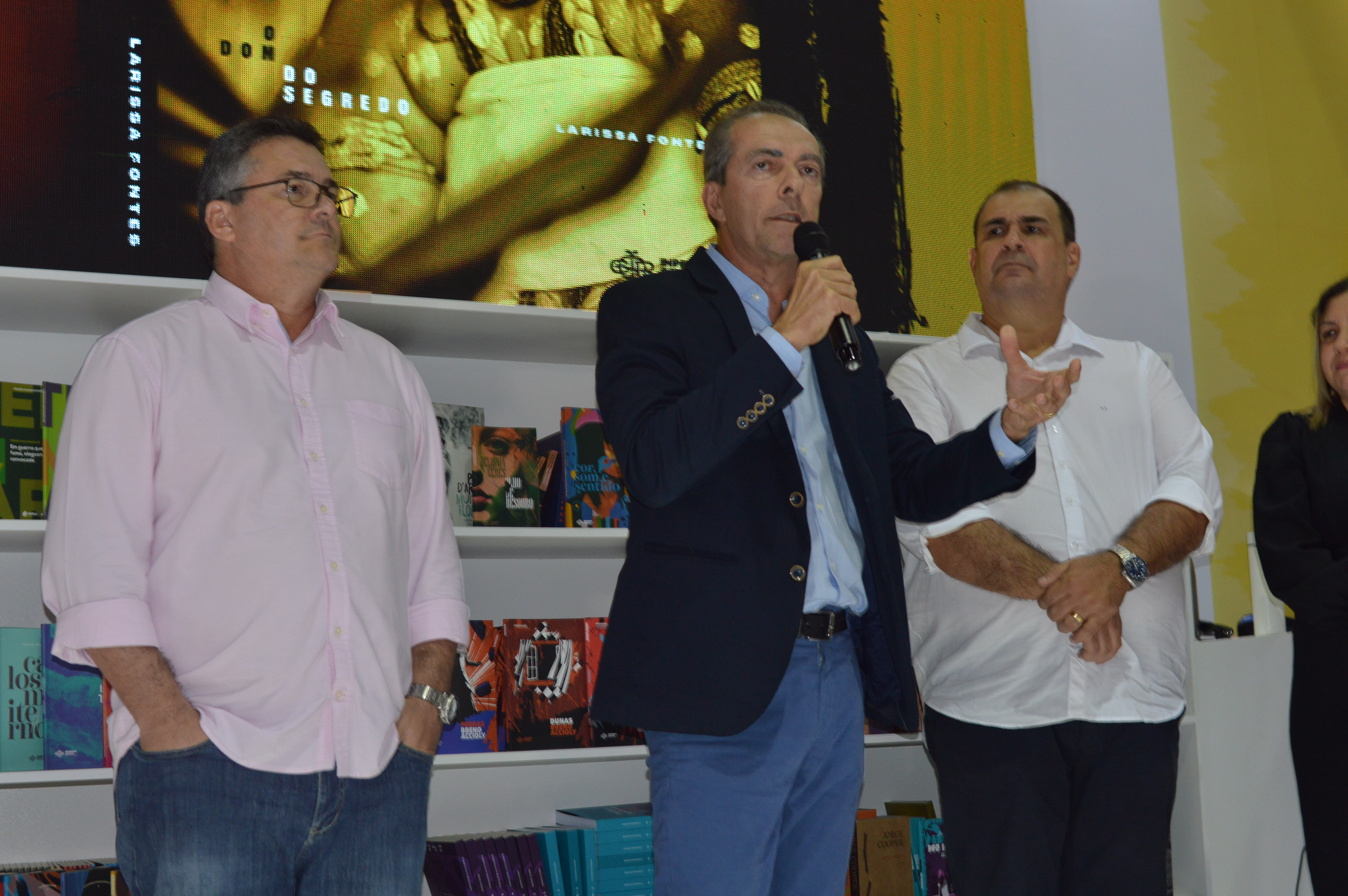 Joaldo Cavalcante, secretário de Estado da Comunicação, ressalta o engajamento do Governo de Alagoas para a realização da Bienal, o maior evento literário e cultural da região
