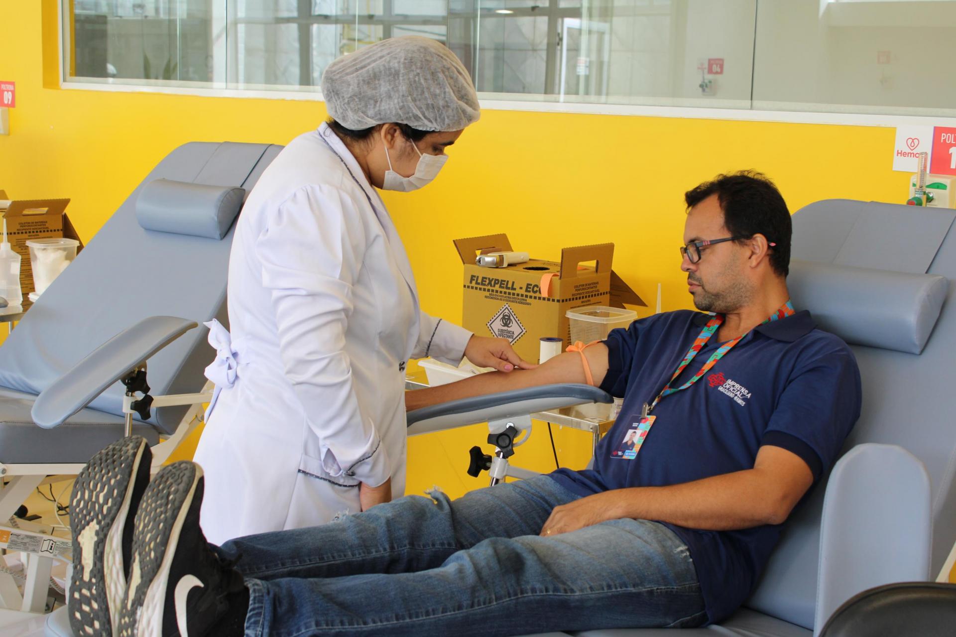 Imprensa Oficial Graciliano Ramos promove ação especial para doação de sangue em parceria com o Hemoal